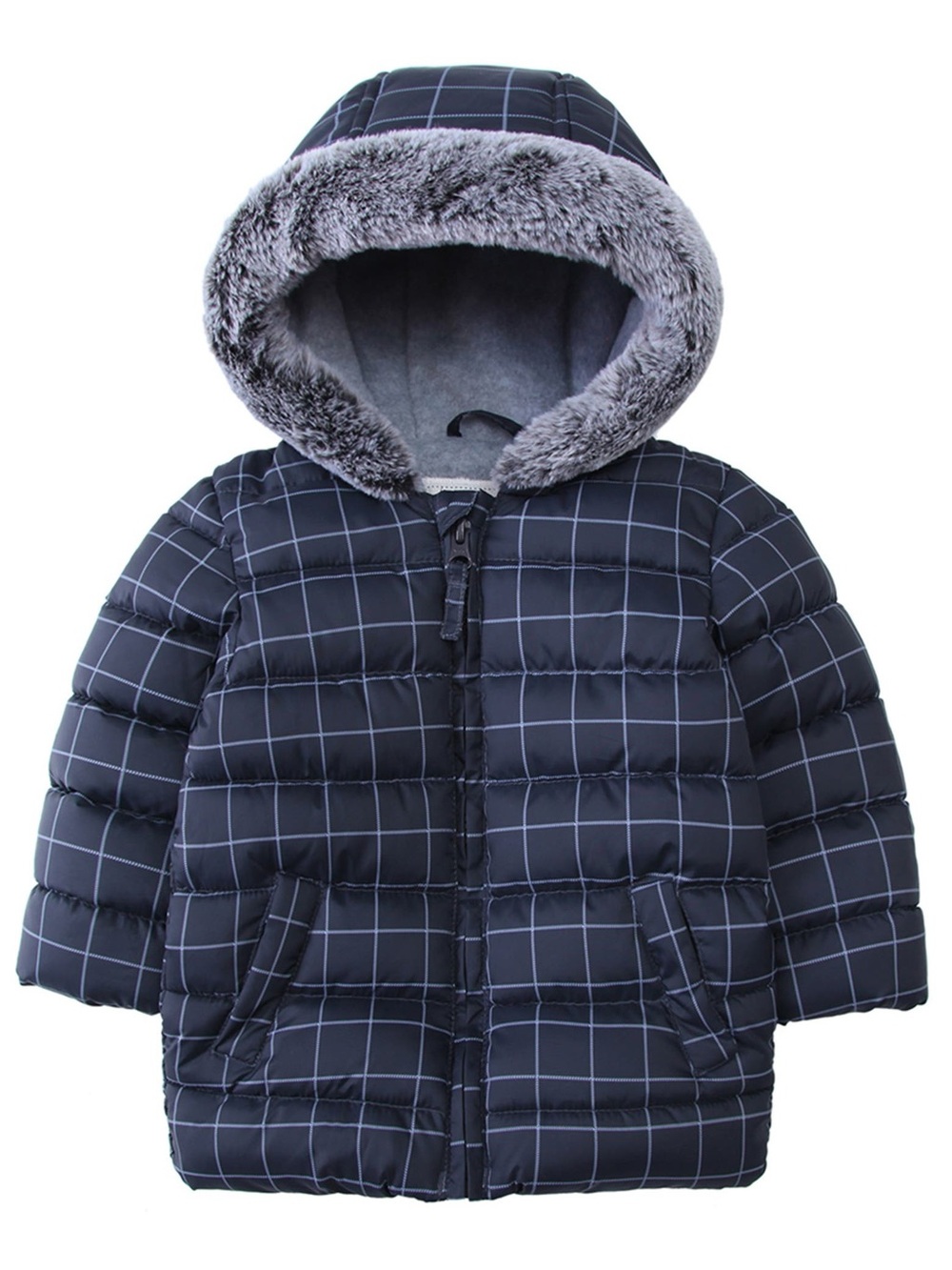 Rolls & Rolla Plaid Puffer